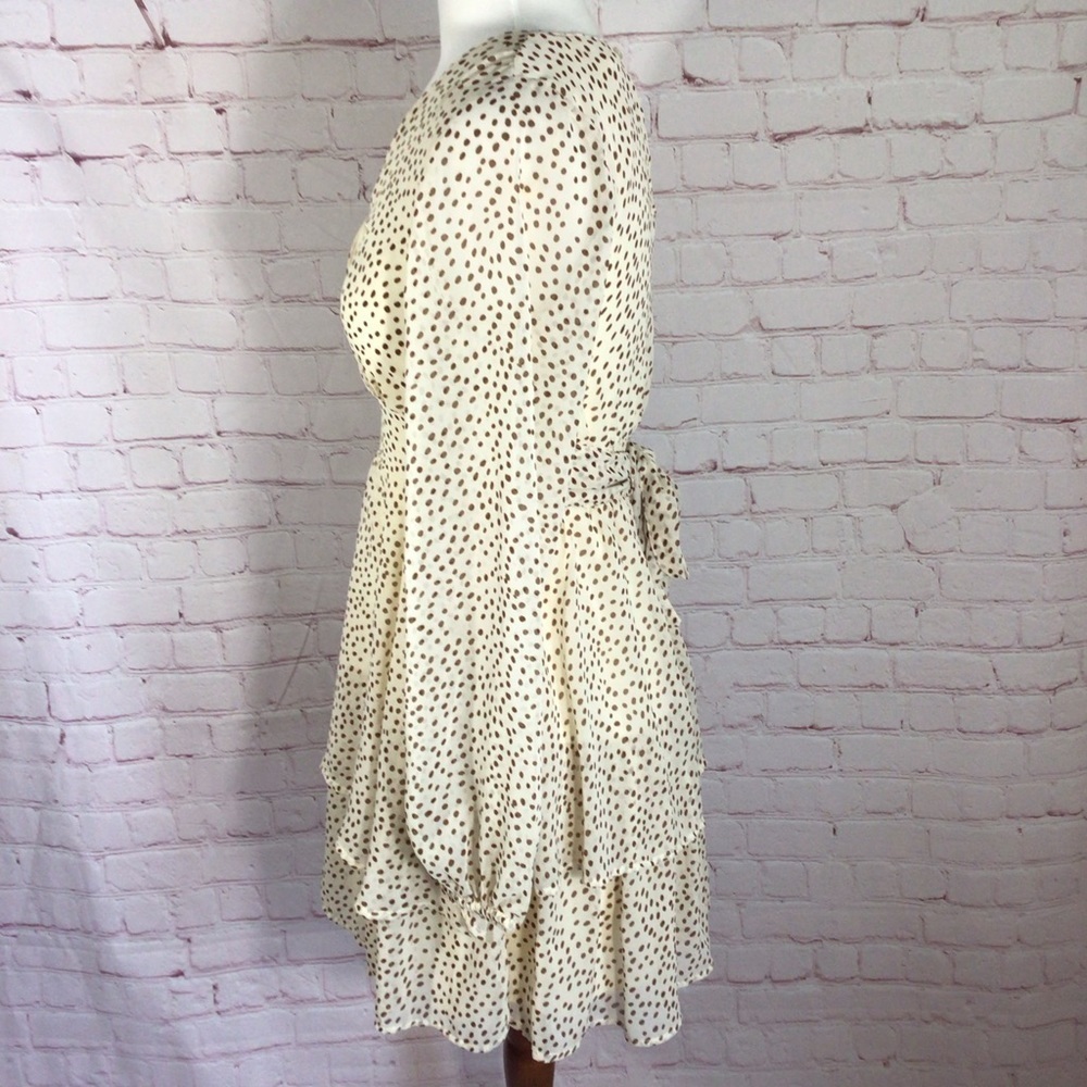 Japna Long Sleeve Polka Dot Dress - Size XS - Picture 7 of 8